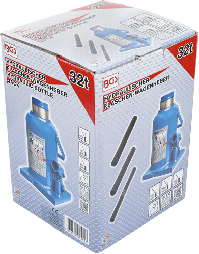 BGS Hydraulischer Flaschen-Wagenheber | 32 t