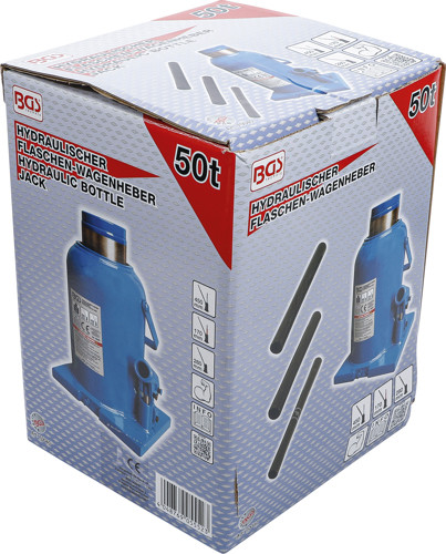 BGS Hydraulischer Flaschen-Wagenheber | 50 t
