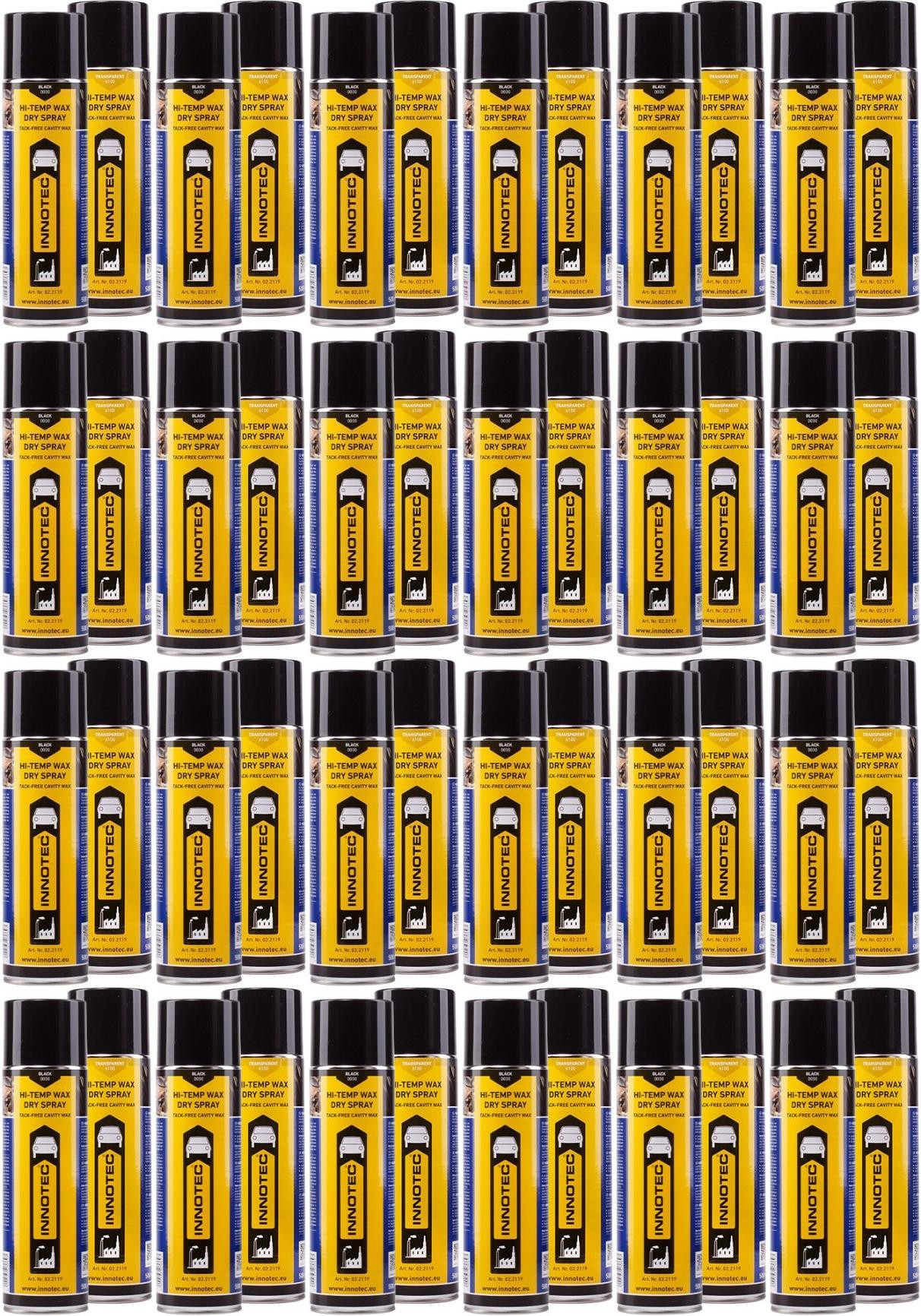 Innotec Hi-Temp Wax Dry Spray Transparent (6100) 24x 500ml
