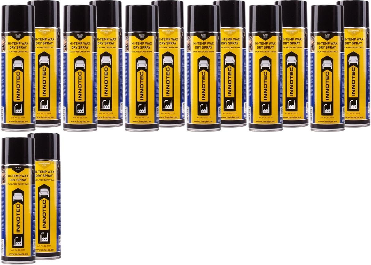 Innotec Hi-Temp Wax Dry Spray Transparent (6100) 7x 500ml