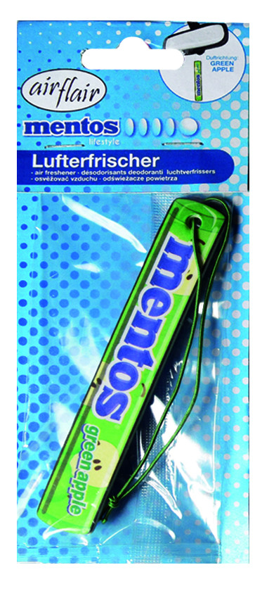 Lufterfrischer airflair Mentos Paper Green Apple