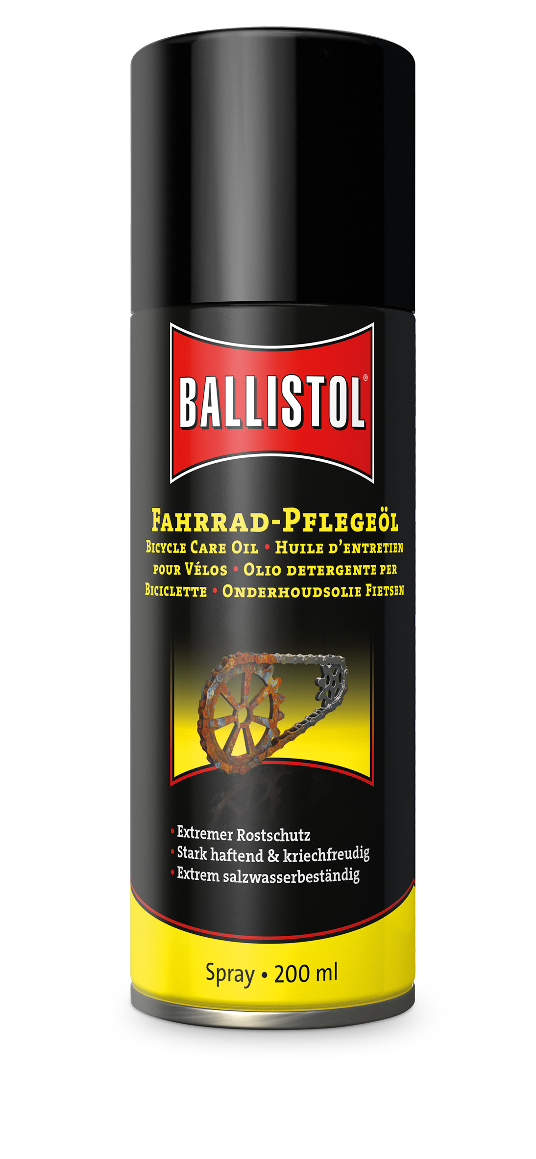 Ballistol Fahrrad-Pflegeöl Spray Bike-X-Lube, 200 ml