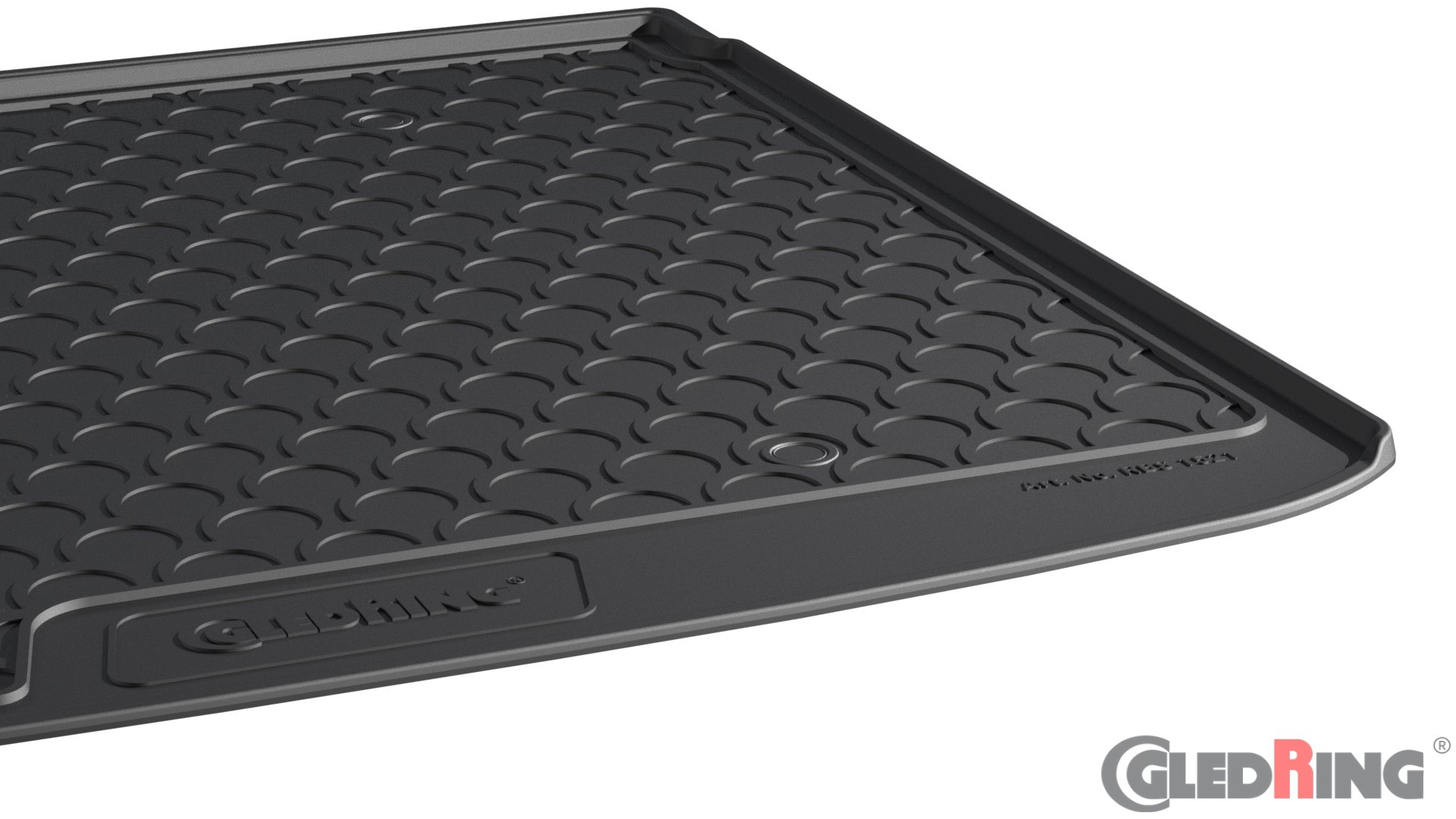 Original Gledring Premium Gummi Kofferraummatte - SKODA Enyaq (Oberer Boden / Nicht für variablen Boden) 2021->