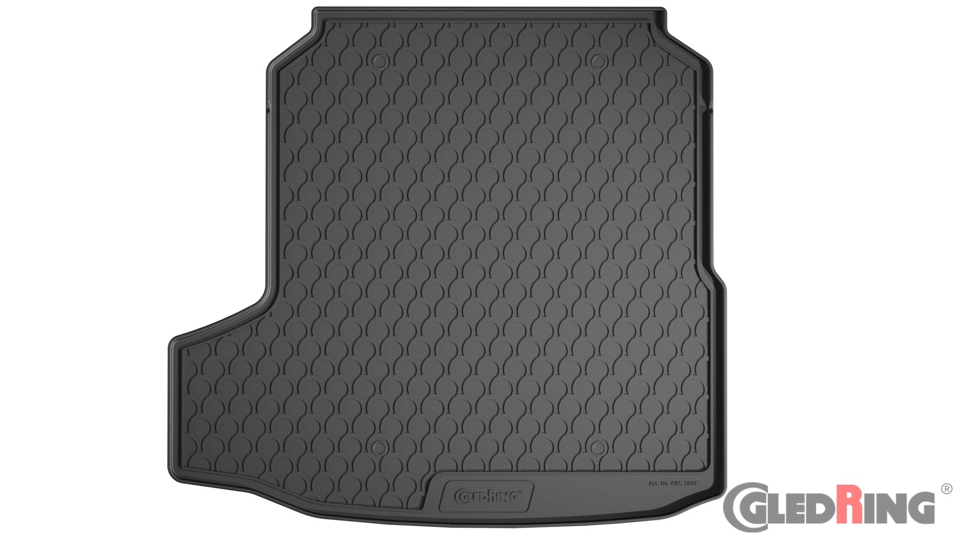 Original Gledring Premium Gummi Kofferraummatte - VOLKSWAGEN Arteon Shooting Brake 2021->