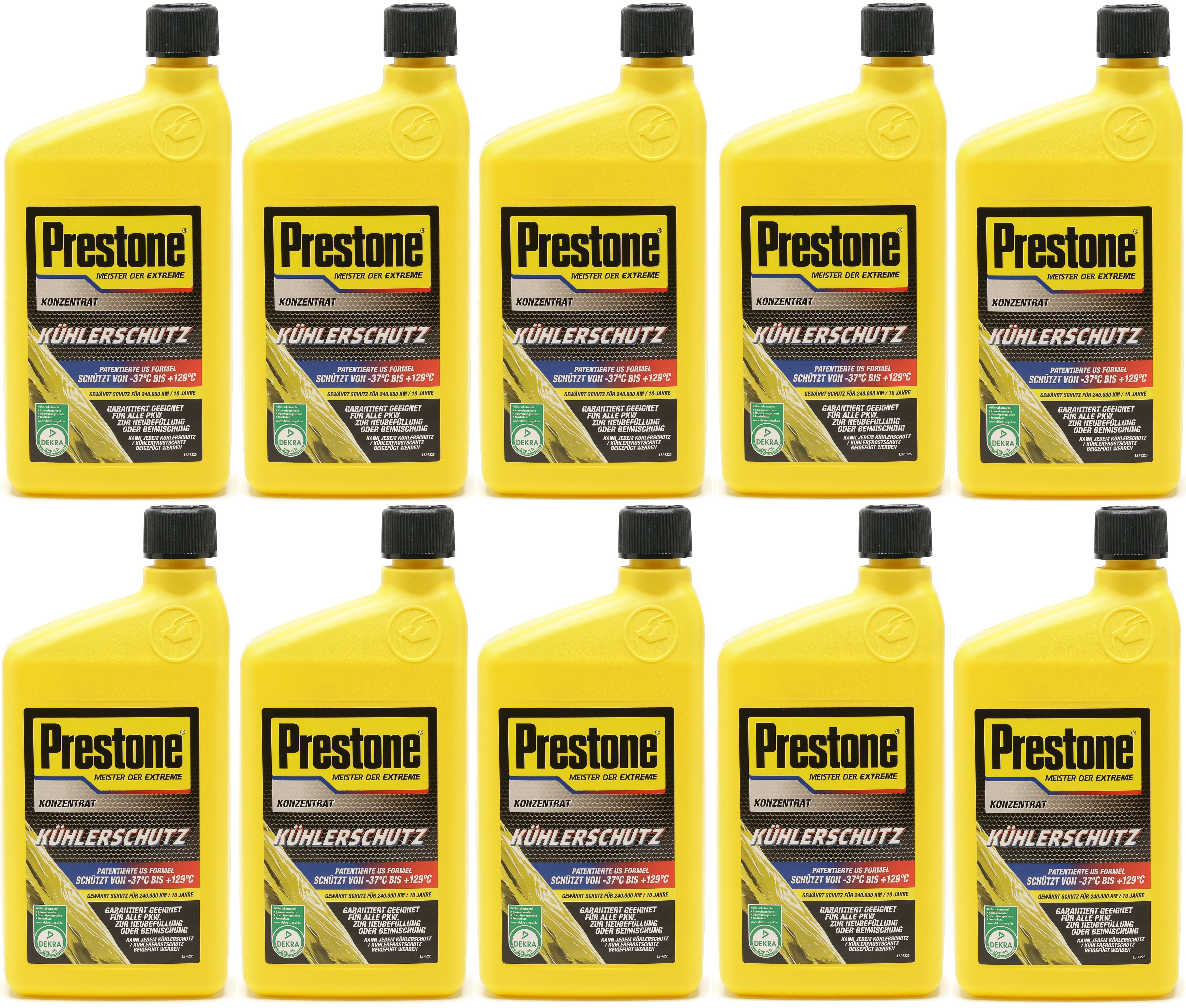 PRESTONE AF Universalkühklerfrostschutz Konzentrat 1 Liter 10x 1l = 10 Liter