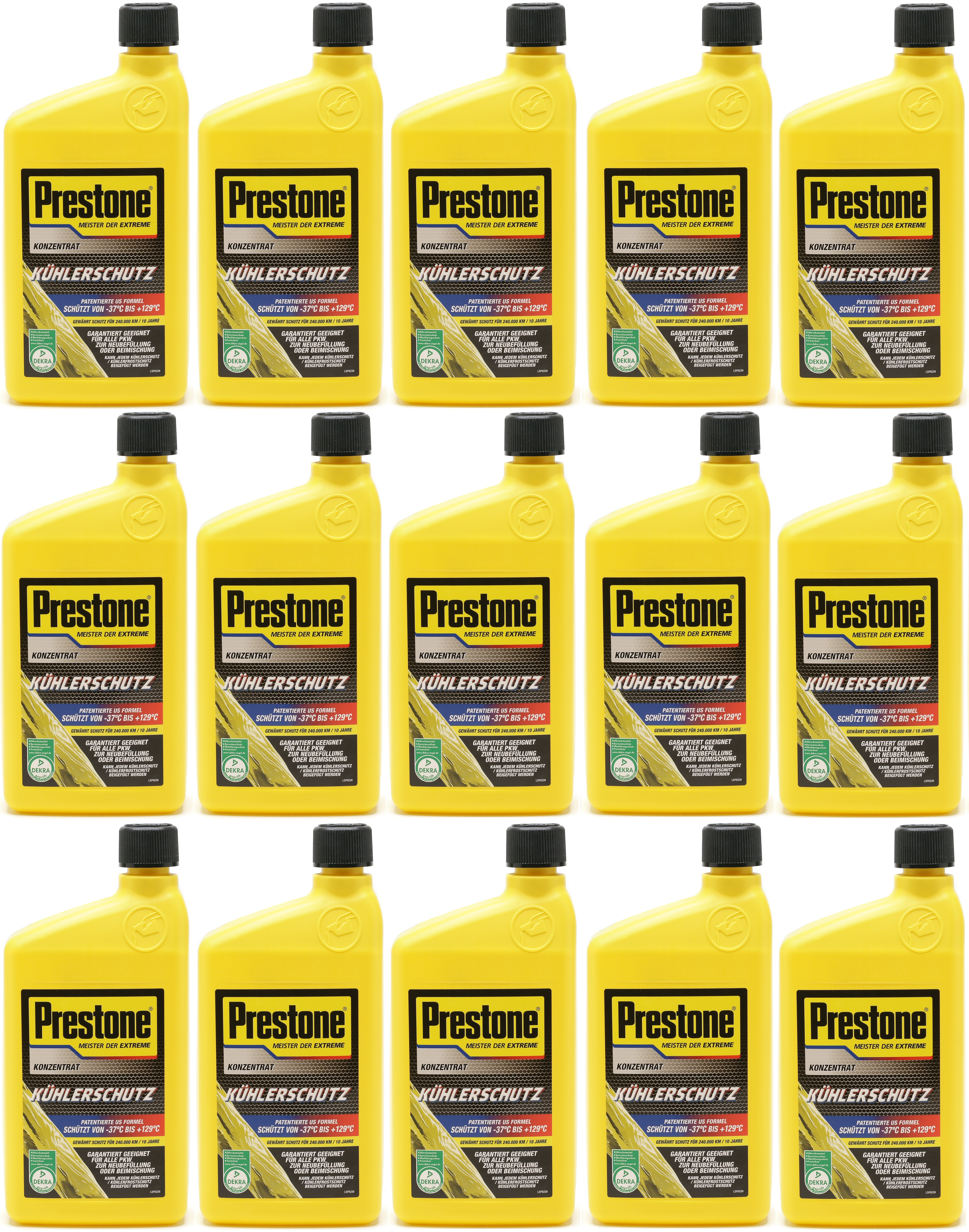 PRESTONE AF Universalkühklerfrostschutz Konzentrat 1 Liter 15x 1l = 15 Liter