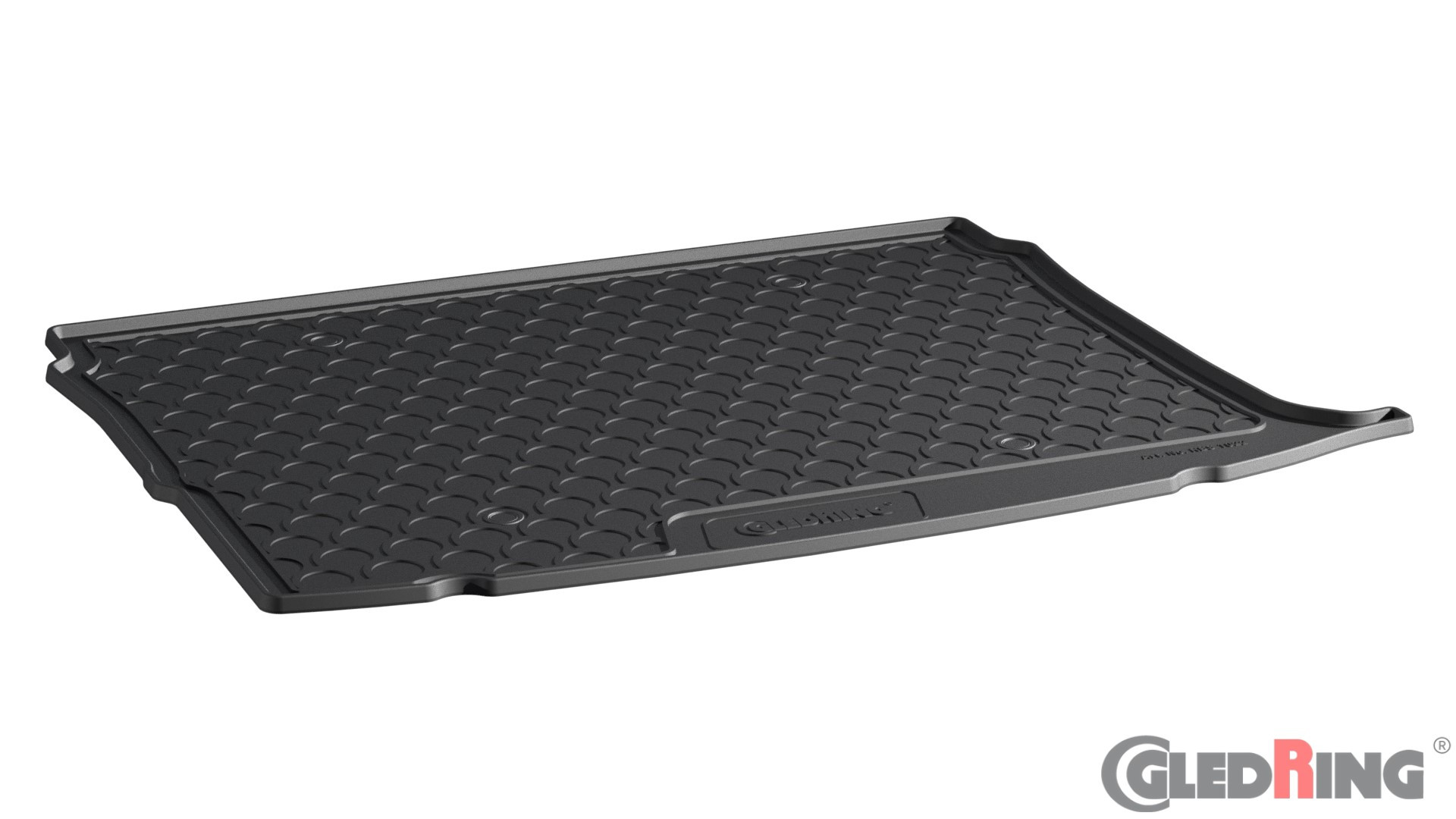 Original Gledring Premium Gummi Kofferraummatte - VOLKSWAGEN Taigo (Ober variabler Boden) 2021->