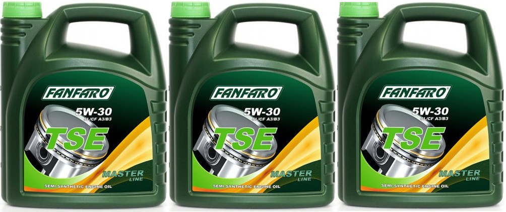 Fanfaro TSE 5W-30 Motoröl 3x 5 = 15 Liter