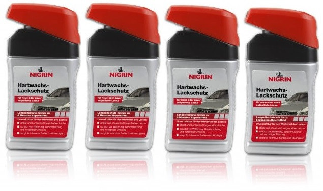 Nigrin Hartwachs-Lackschutz 4x 300 Milliliter