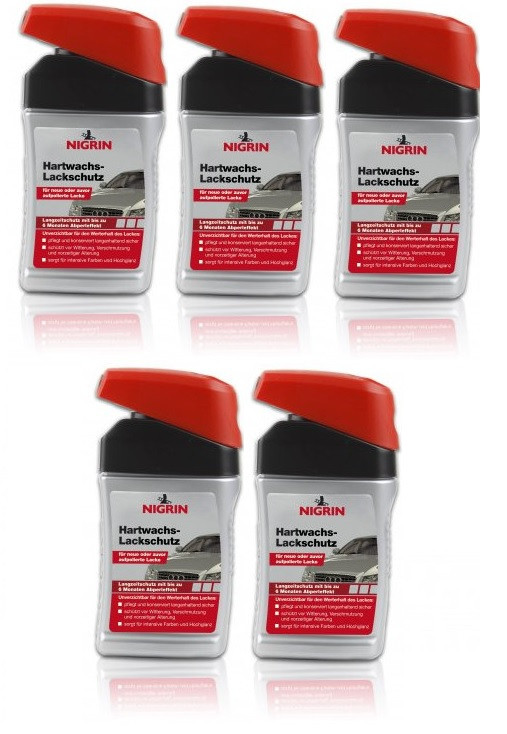 Nigrin Hartwachs-Lackschutz 5x 300 Milliliter
