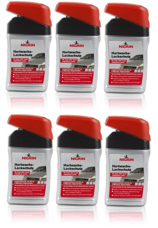 Nigrin Hartwachs-Lackschutz 6x 300 Milliliter