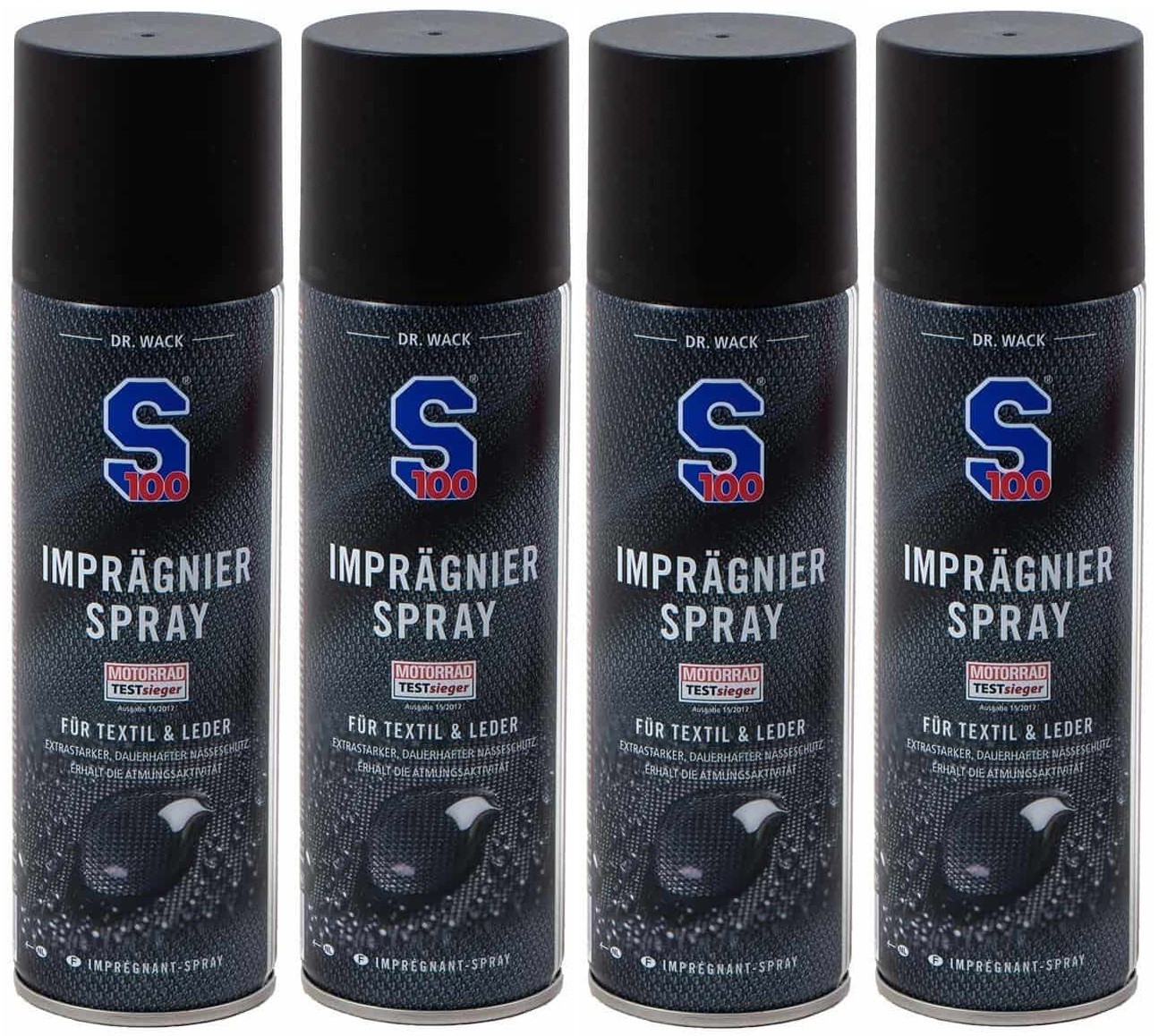 S100 Imprägnierer-Spray 4x 300 Milliliter