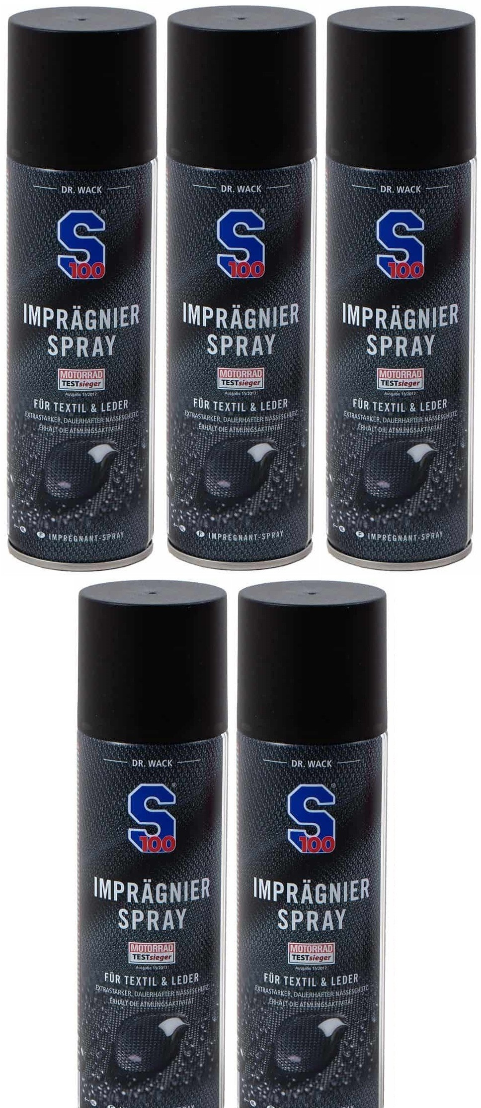S100 Imprägnierer-Spray 5x 300 Milliliter