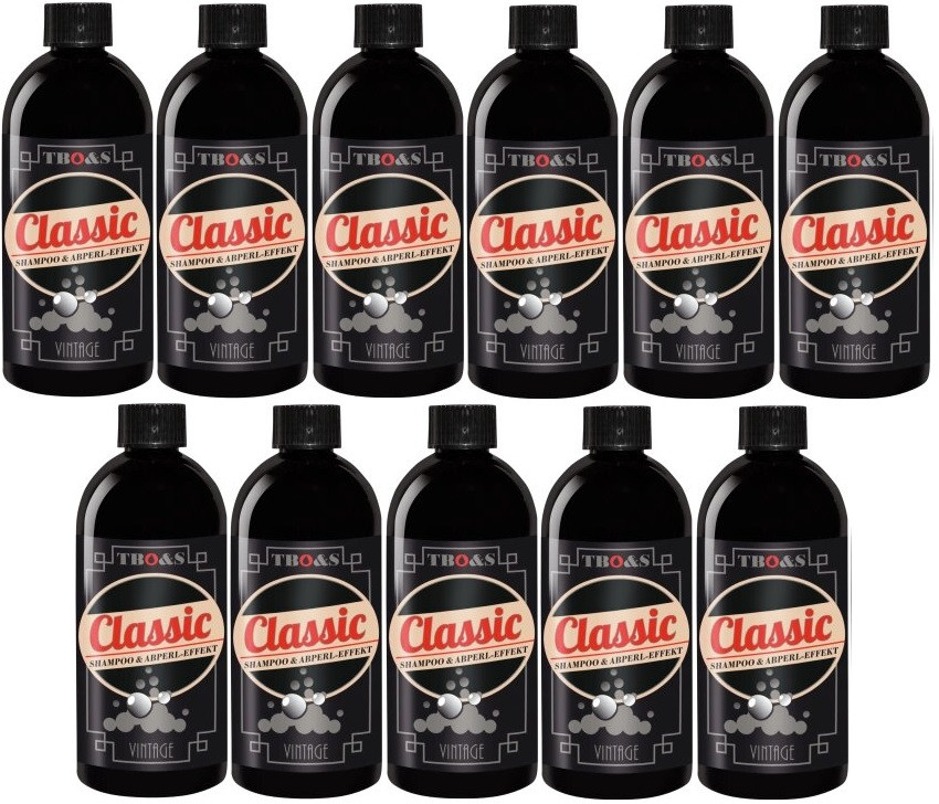 TBO&S Classic Shampoo & Abperleffekt 11x 500ml