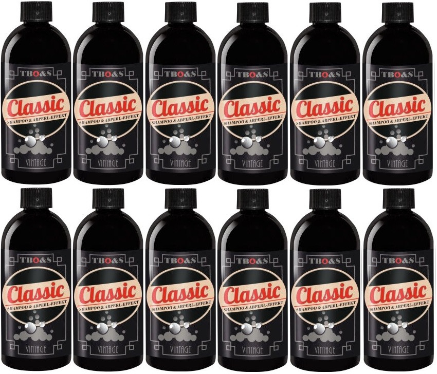 TBO&S Classic Shampoo & Abperleffekt 12x 500ml
