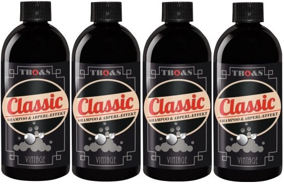 TBO&S Classic Shampoo & Abperleffekt 4x 500ml