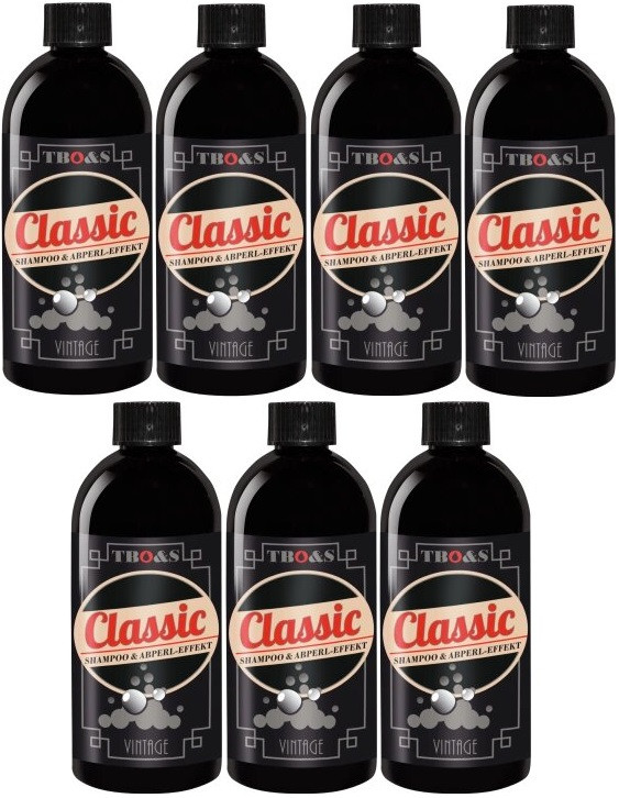 TBO&S Classic Shampoo & Abperleffekt 7x 500ml