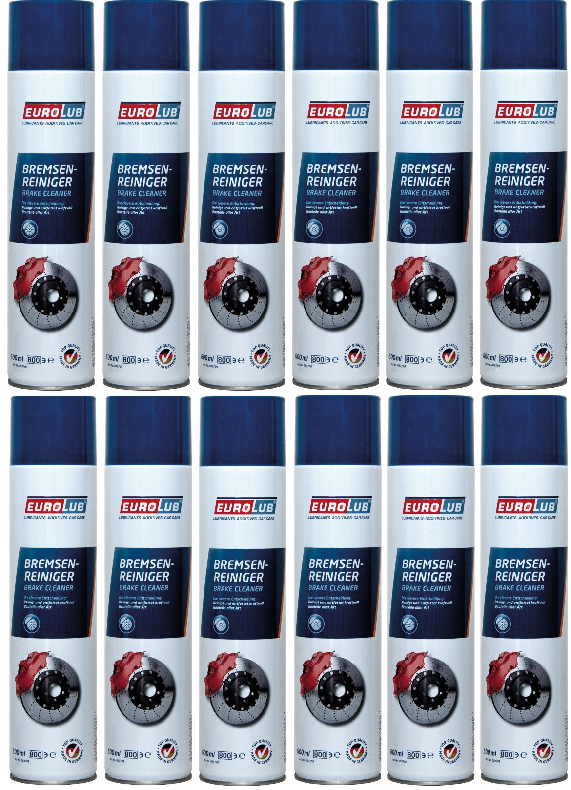 EUROLUB Bremsenreiniger Spray 12x 600ml