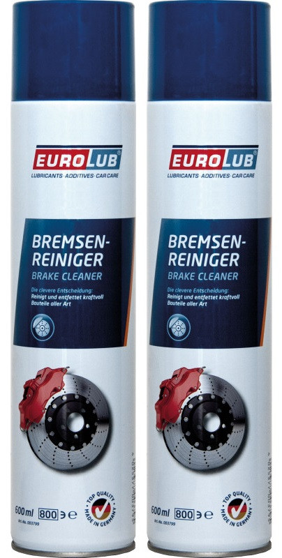 EUROLUB Bremsenreiniger Spray 2x 600ml