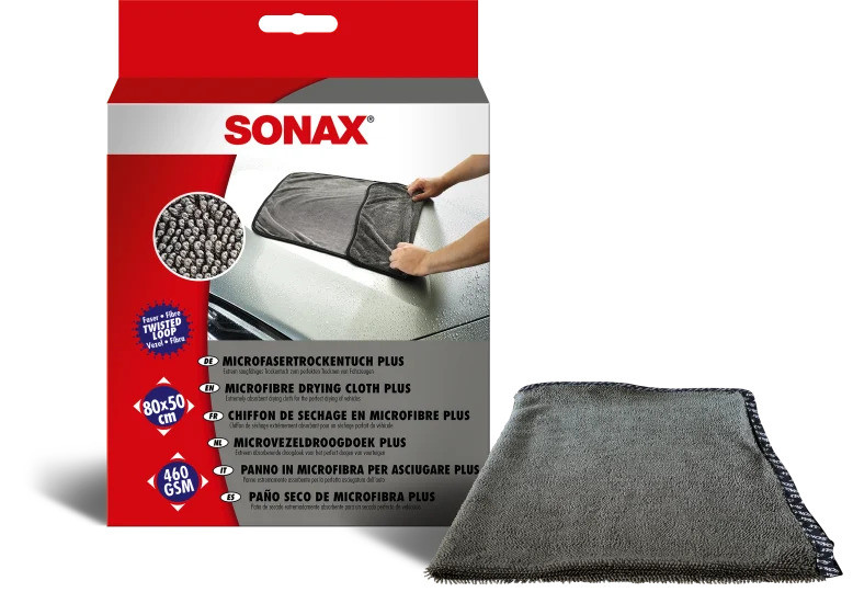 SONAX Microfaser TrockenTuch PLUS