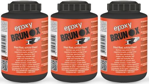 Brunox Epoxy Roststopp + Grundierung 3x 1l = 3 Liter
