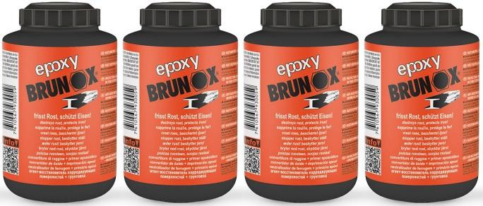 Brunox Epoxy Roststopp + Grundierung 4x 1l = 4 Liter