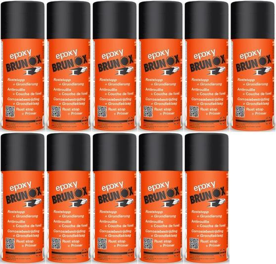 Brunox Roststopp + Grundierung 11x 400 Milliliter