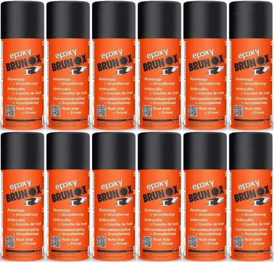 Brunox Roststopp + Grundierung 12x 400 Milliliter