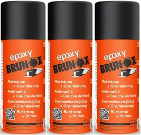 Brunox Roststopp + Grundierung 3x 400 Milliliter