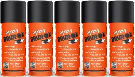 Brunox Roststopp + Grundierung 5x 400 Milliliter