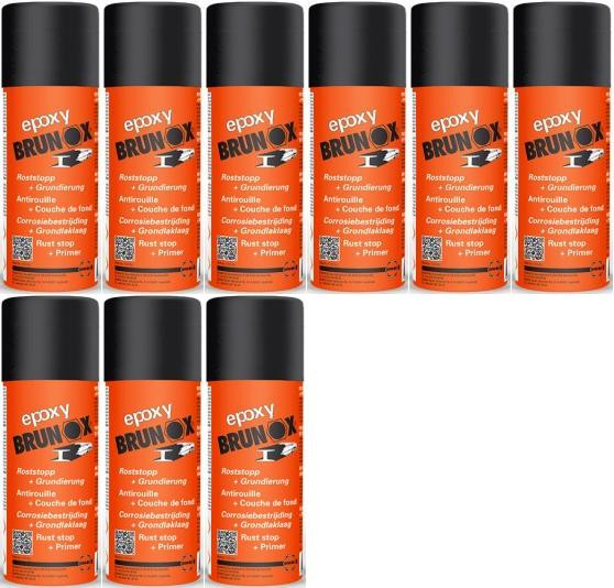Brunox Roststopp + Grundierung 9x 400 Milliliter