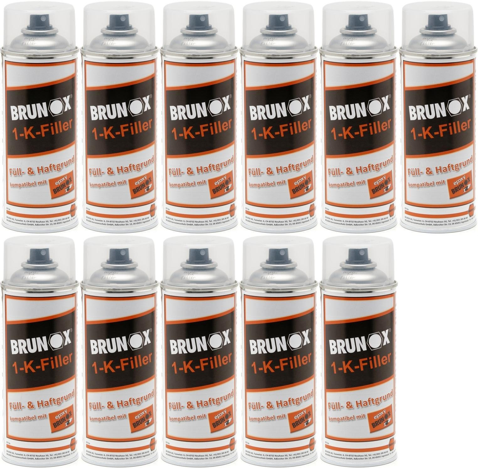 Brunox 1-K Filler 11x 400 Milliliter