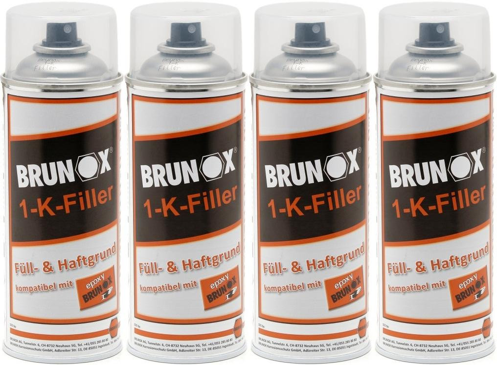 Brunox 1-K Filler 4x 400 Milliliter