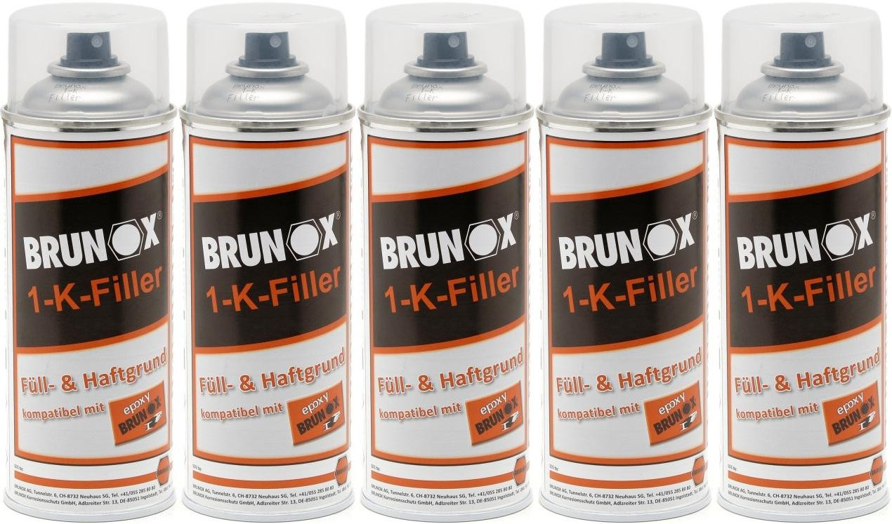 Brunox 1-K Filler 5x 400 Milliliter