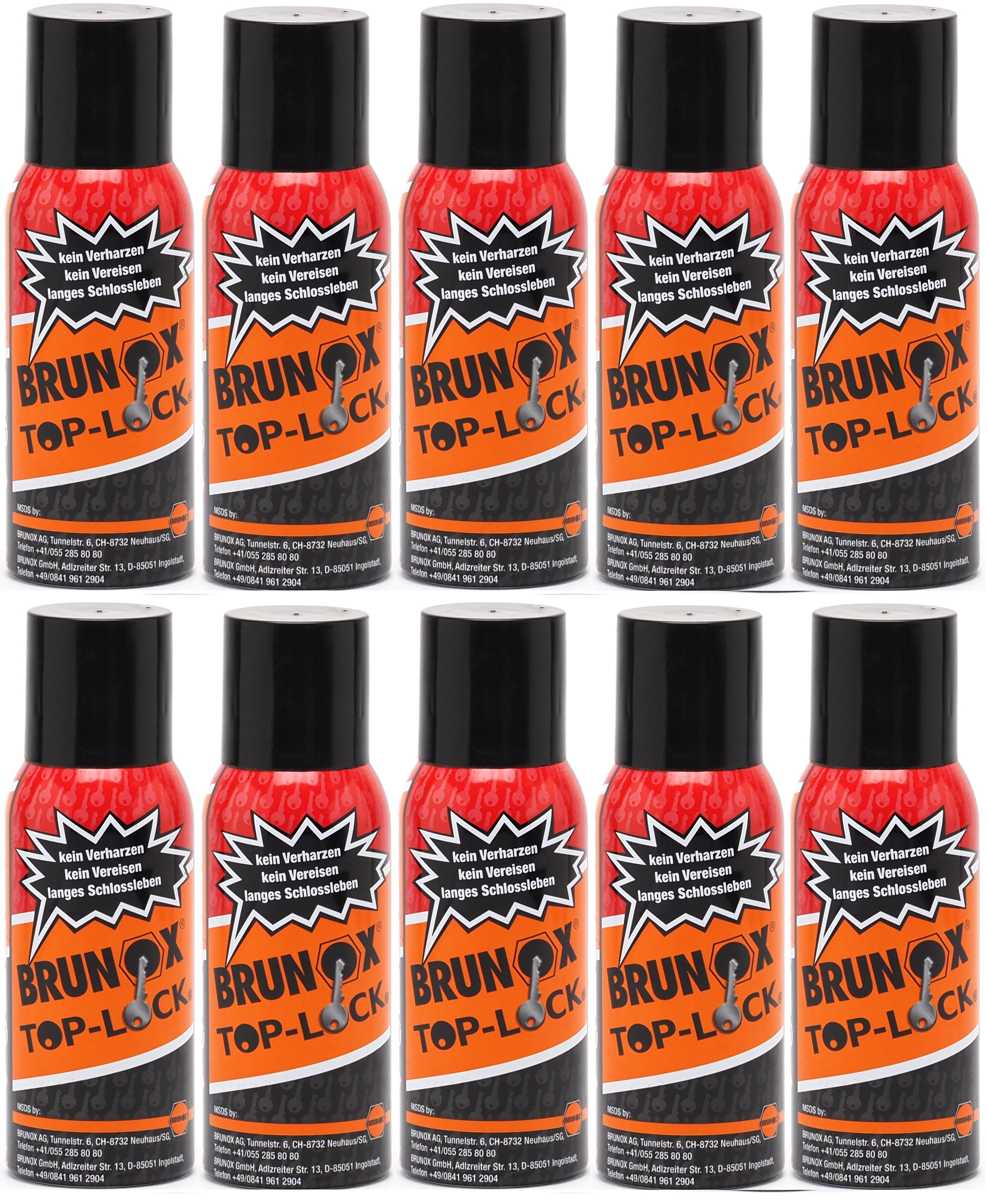 BRUNOX Turbo-Spray 10x 100ml