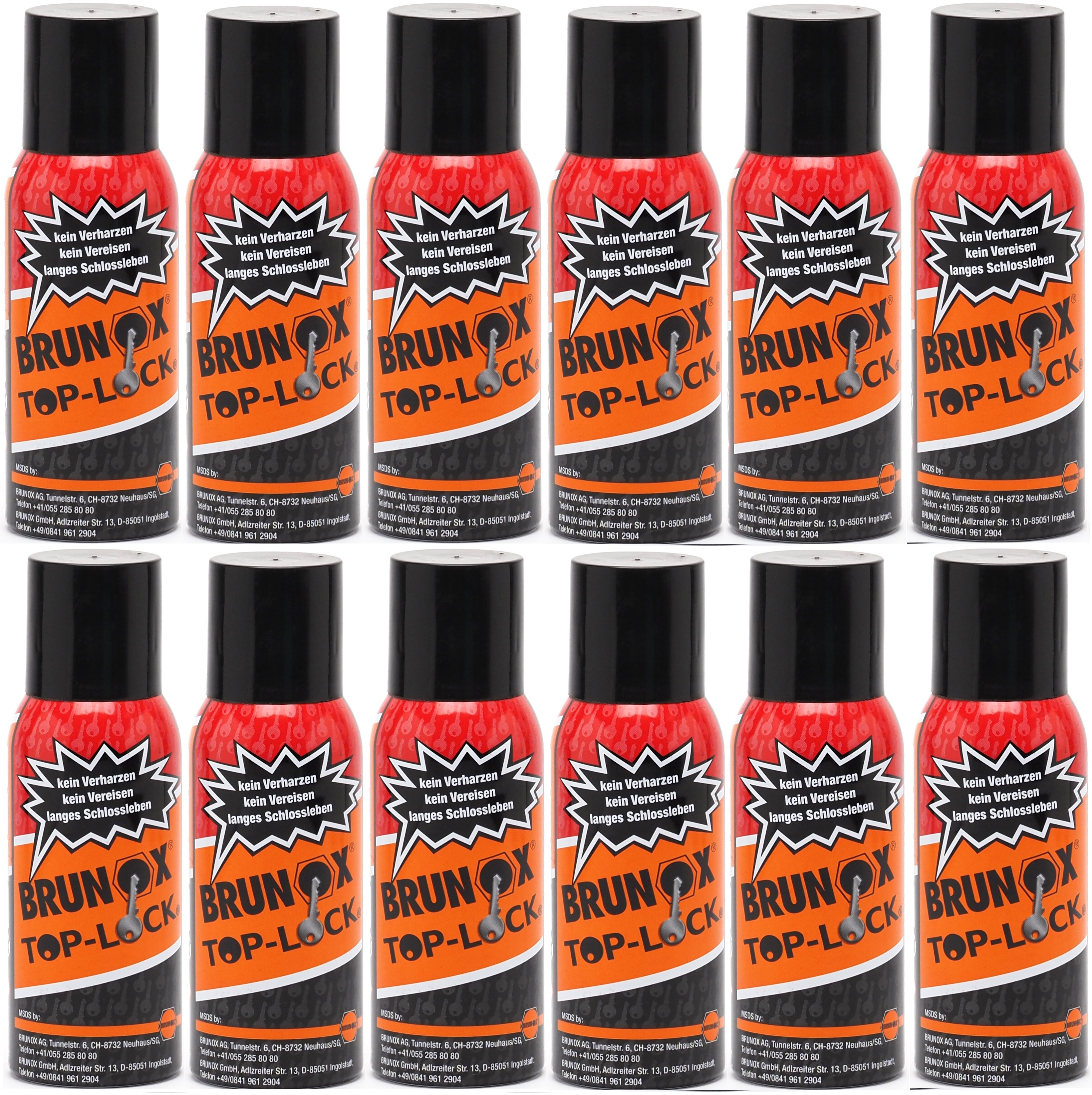 BRUNOX Turbo-Spray 12x 100ml