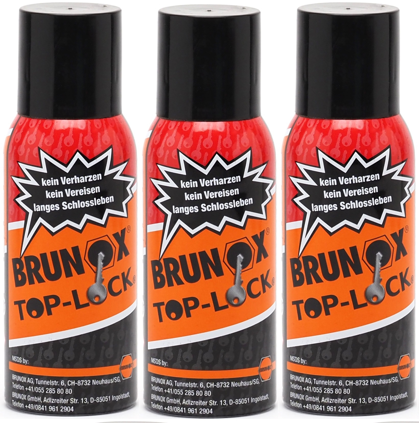 BRUNOX Turbo-Spray 3x 100ml