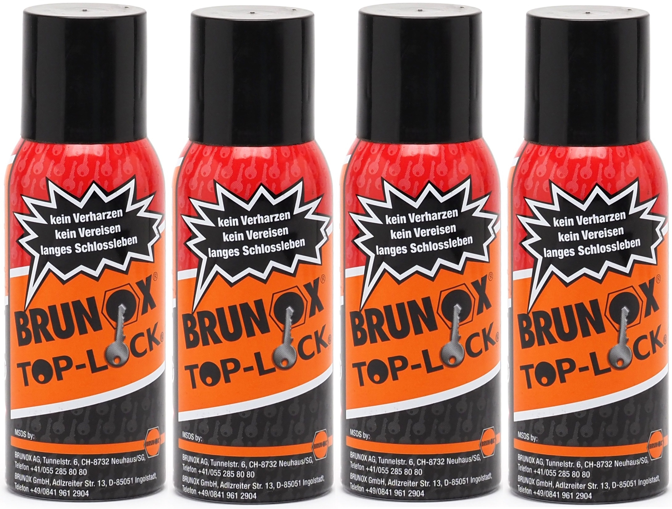 BRUNOX Turbo-Spray 4x 100ml