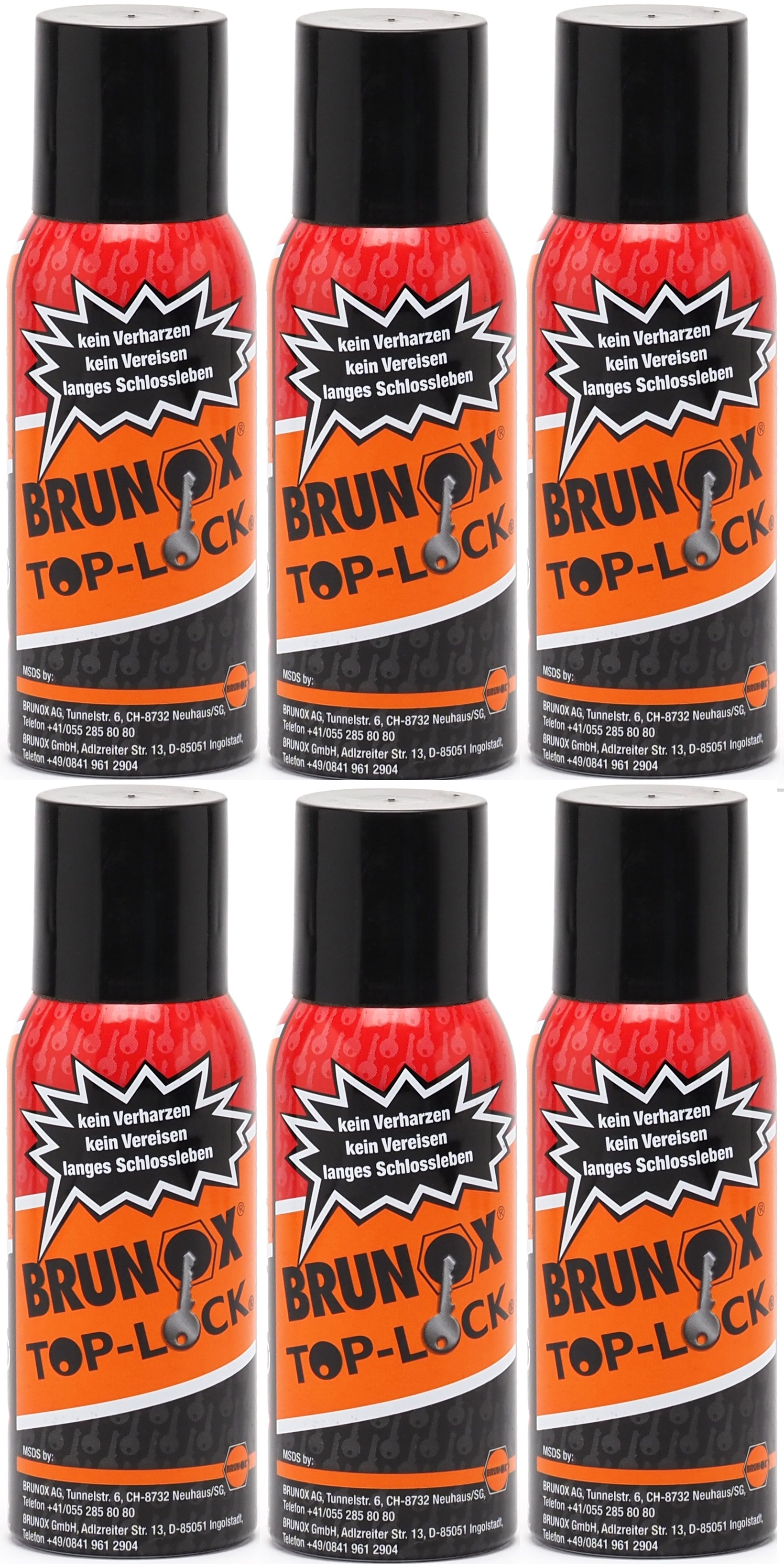 BRUNOX Turbo-Spray 6x 100ml