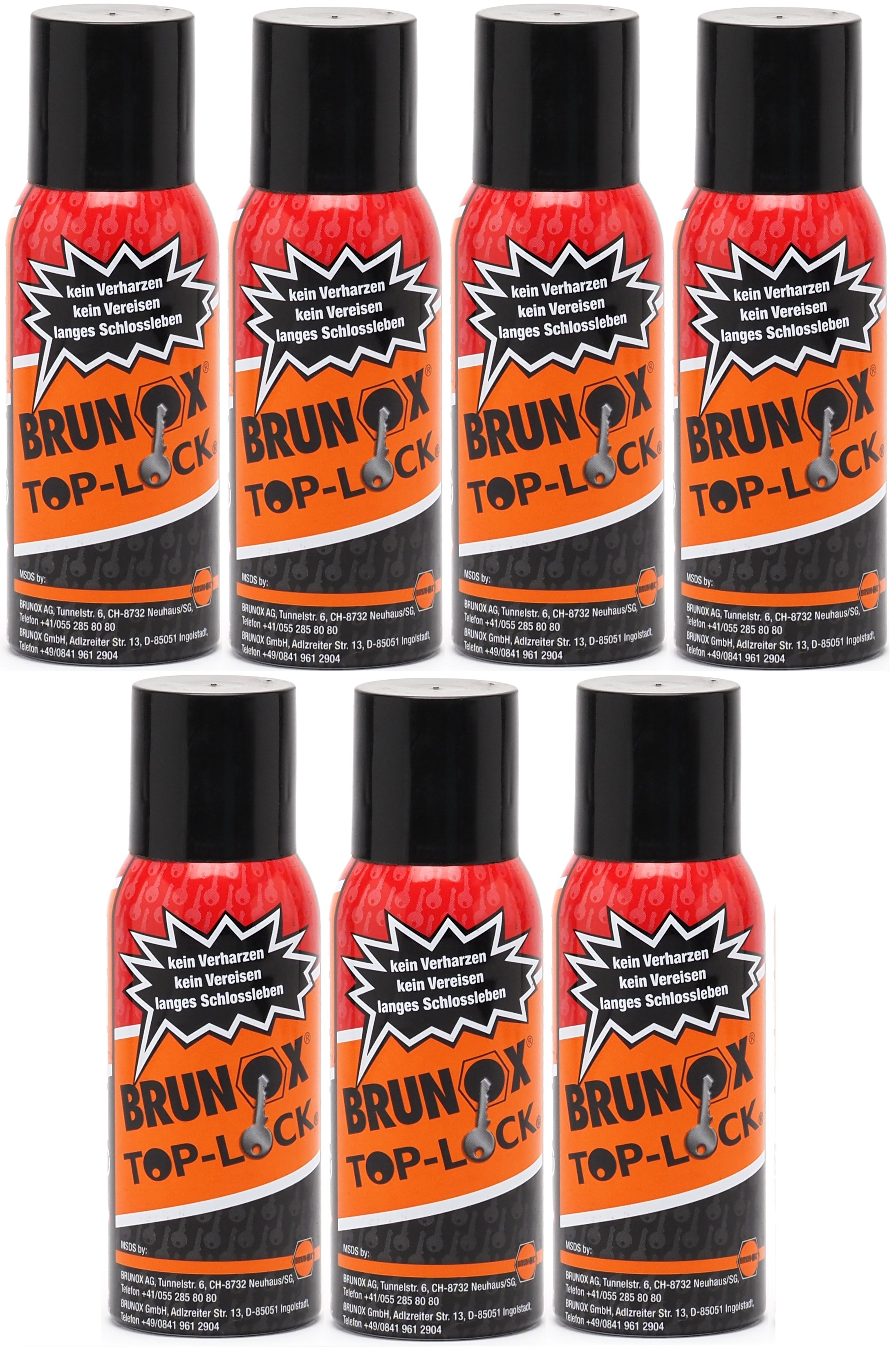 BRUNOX Turbo-Spray 7x 100ml