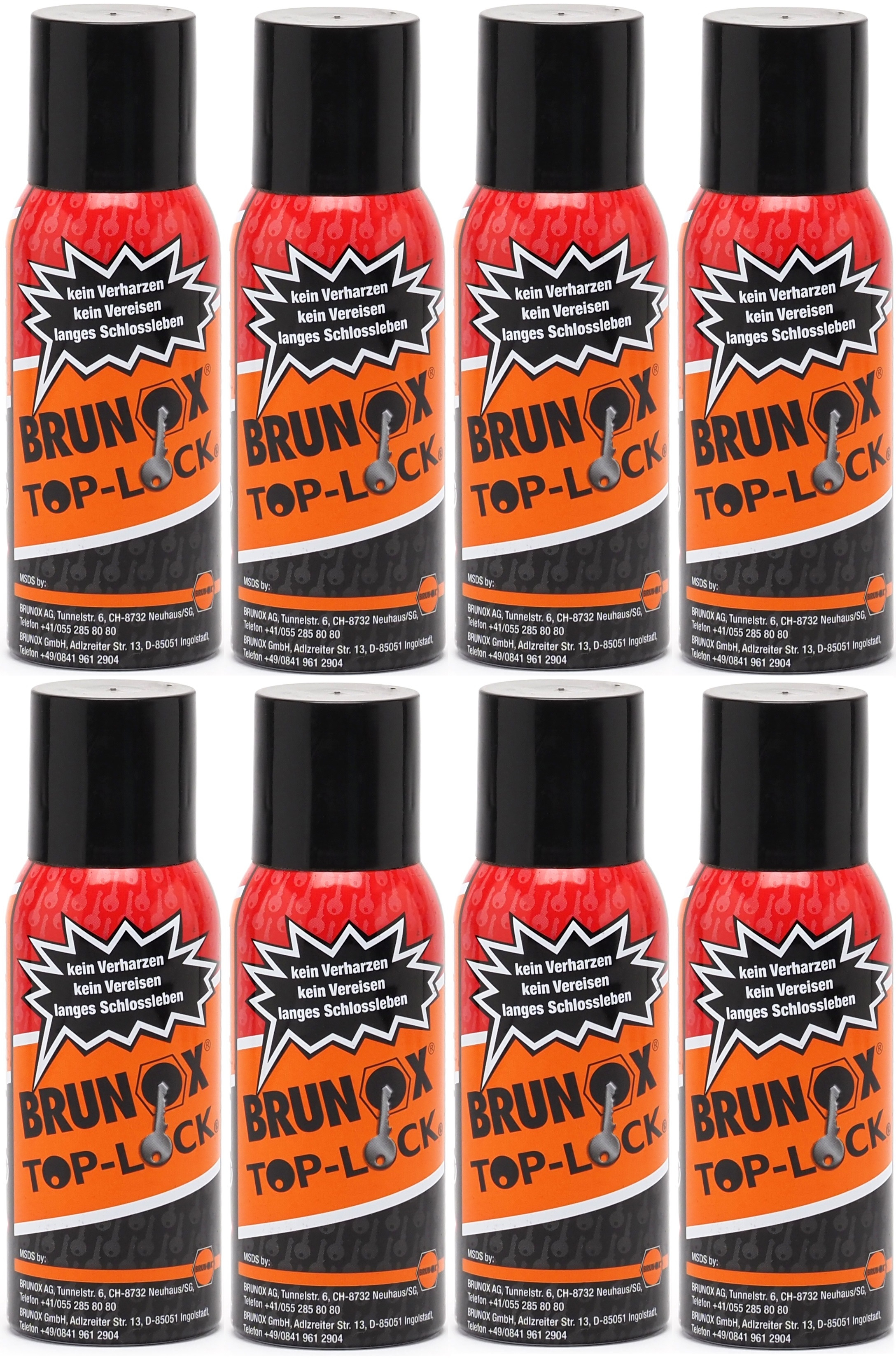 BRUNOX Turbo-Spray 8x 100ml