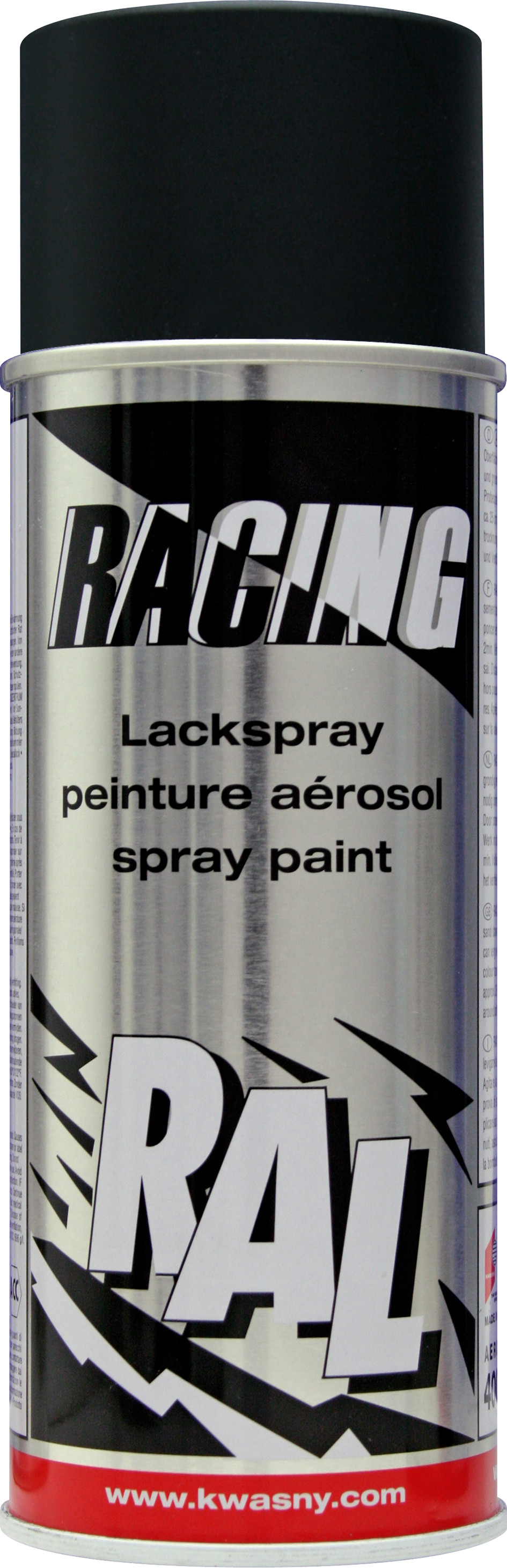 RACING Lackspray RAL 9005 Tiefschwarz Matt 400ml