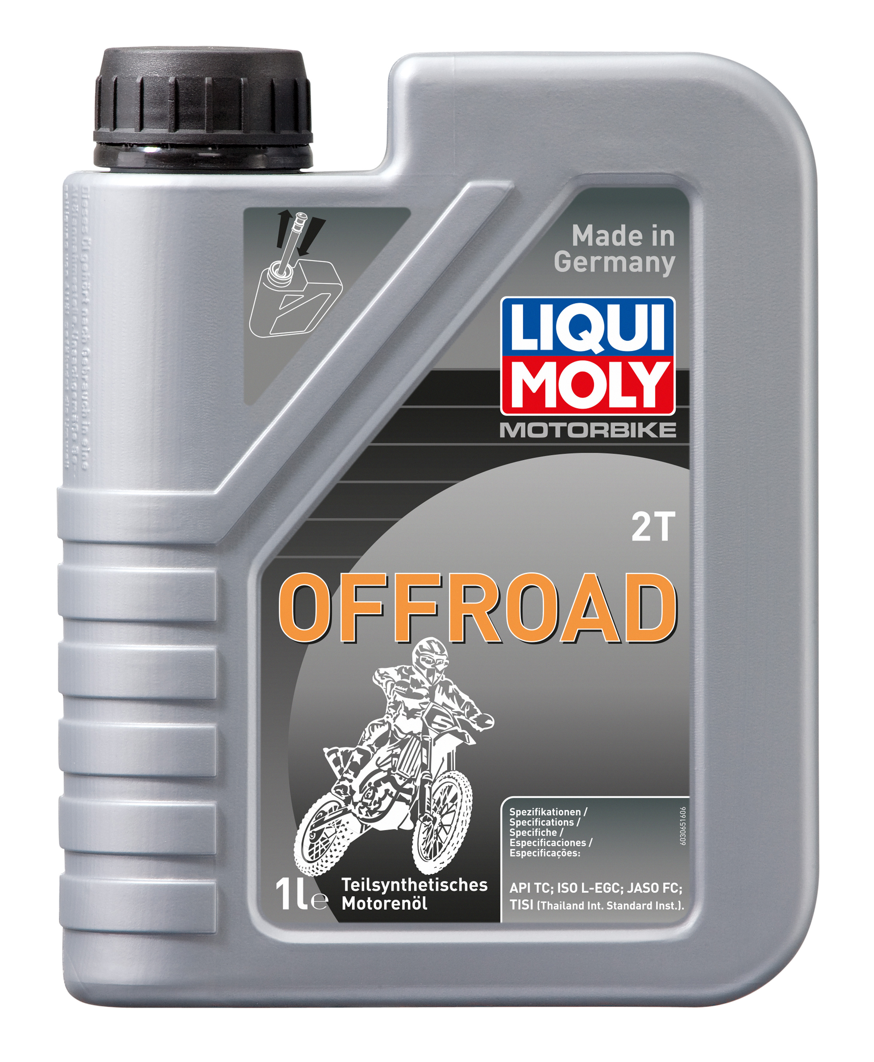 Liqui Moly 3065 Motorbike 2T Offroad Motorrad Motoröl 1l
