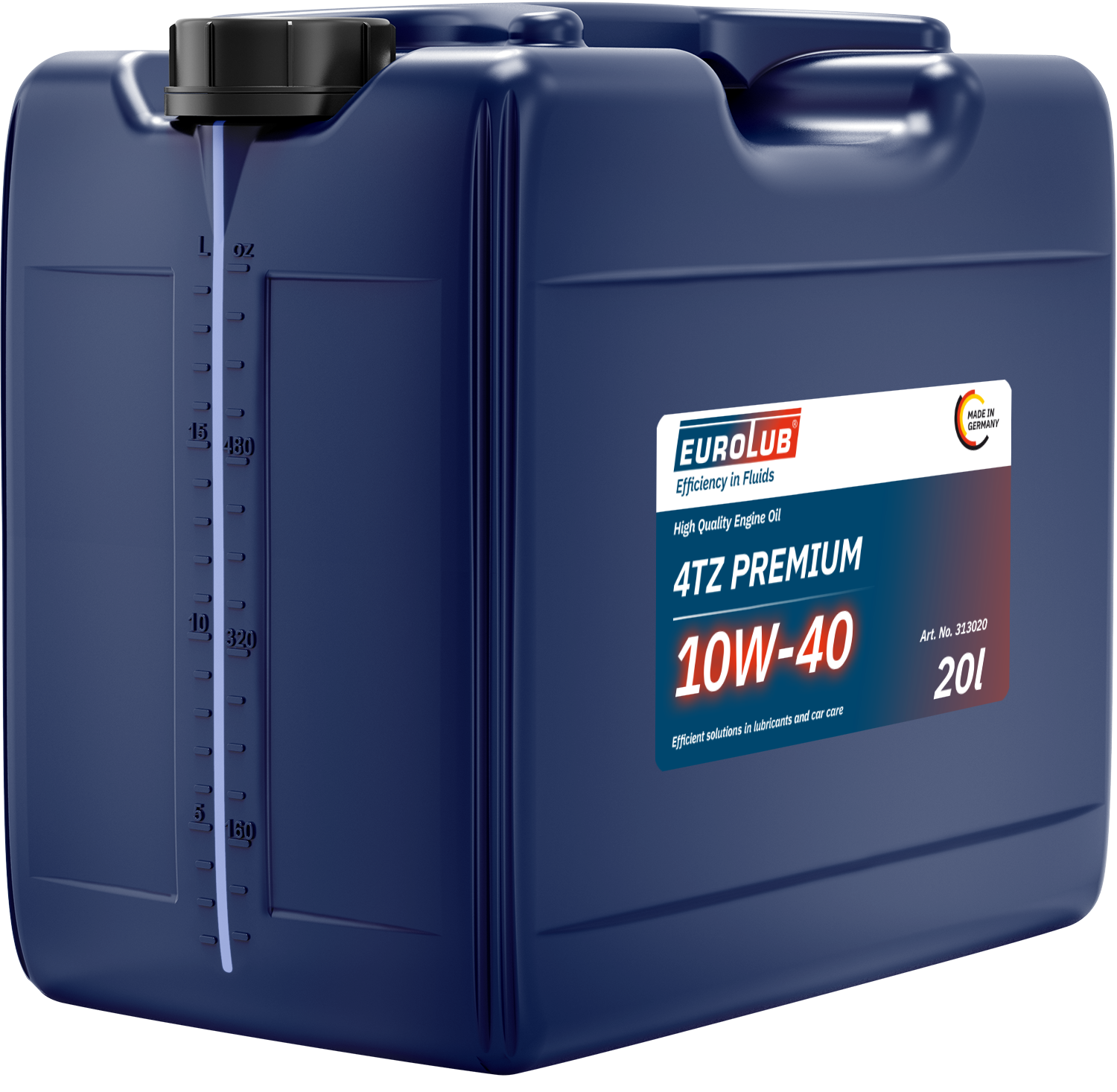 Eurolub 4TZ Premium 4-Takt 10W-40 Motorrad Motoröl 20l Kanister