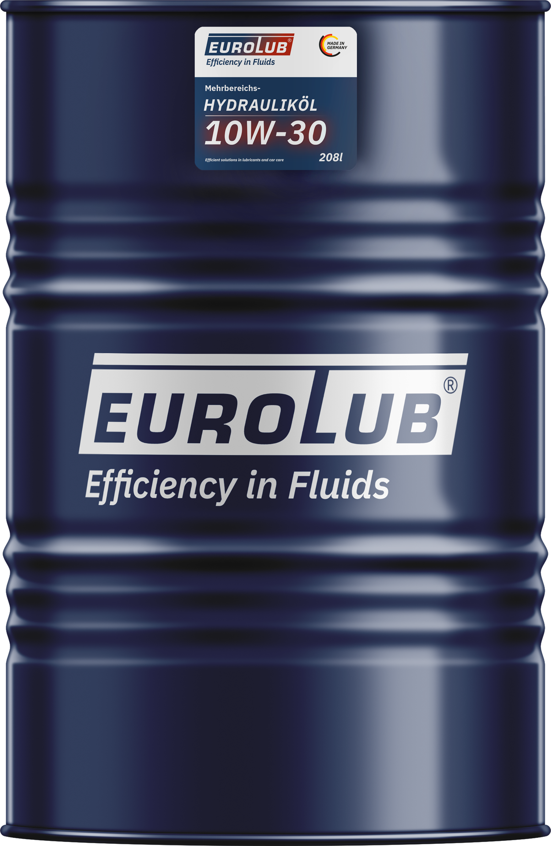 Eurolub 10W-30 Mehrbereichshydrauliköl 208l Fass
