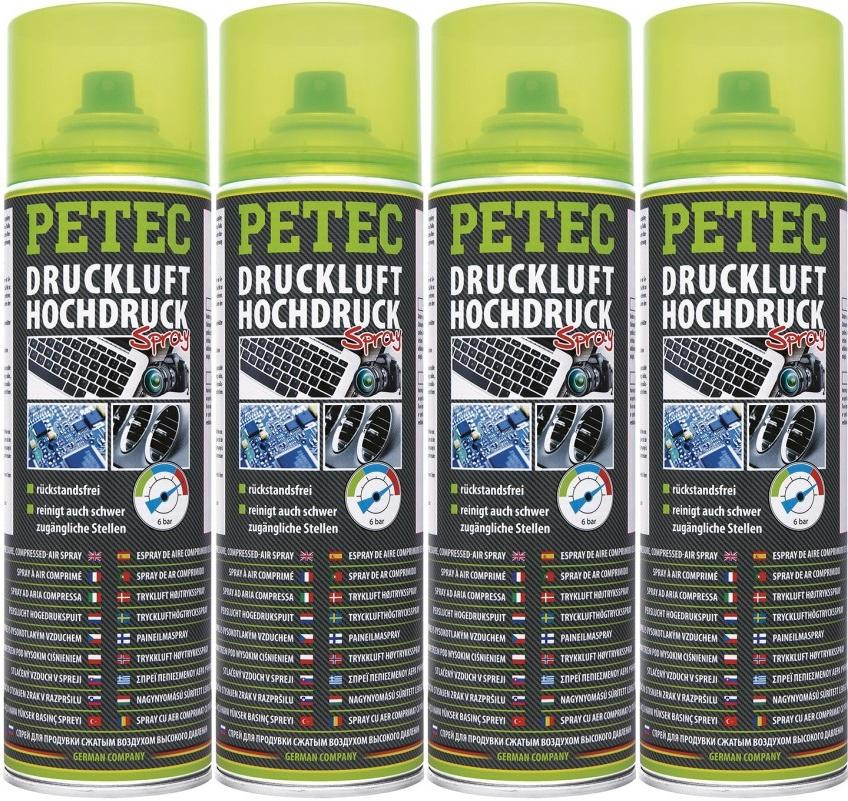 DRUCKLUFT HOCHDRUCK SPRAY, 4x 400 Milliliter