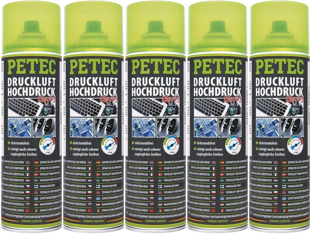 DRUCKLUFT HOCHDRUCK SPRAY, 5x 400 Milliliter