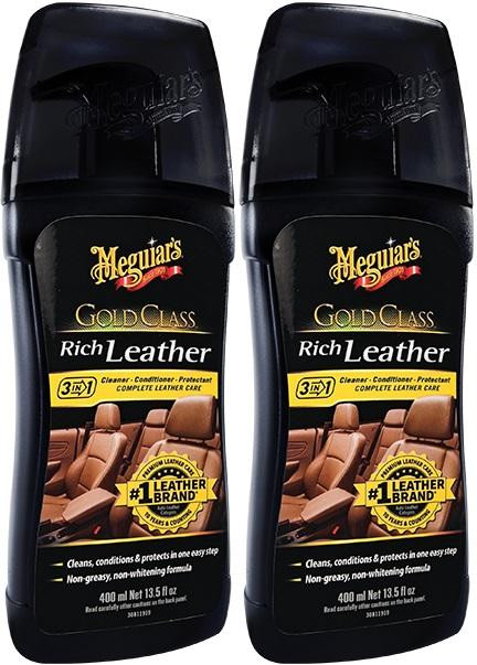 Meguiars Gold Class Lederreiniger 2x 400 Milliliter