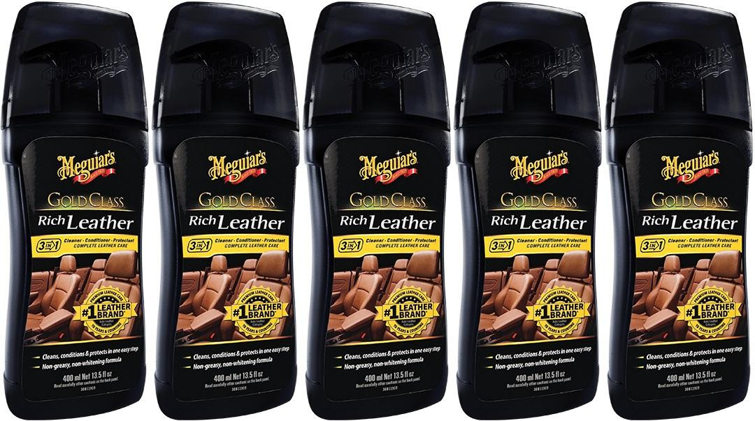 Meguiars Gold Class Lederreiniger 5x 400 Milliliter