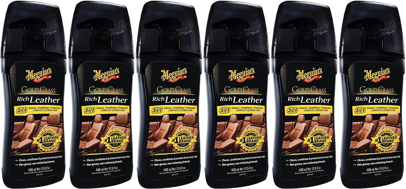 Meguiars Gold Class Lederreiniger 6x 400 Milliliter